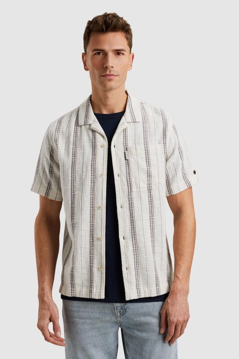 Cast Iron short sleeve shirt yd stripe struc